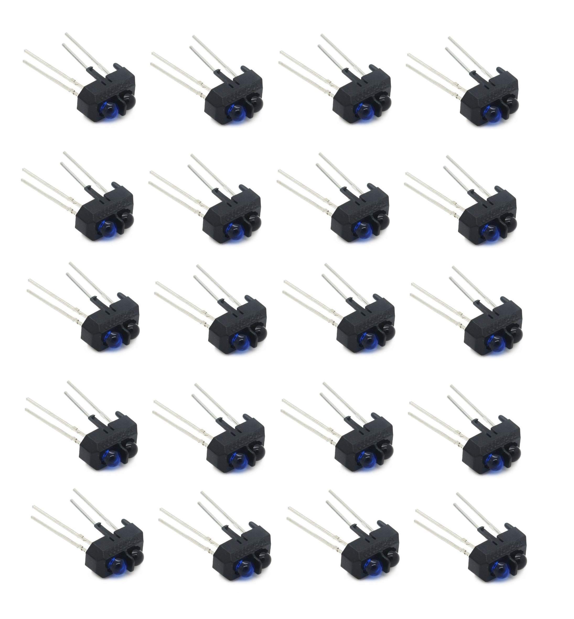 INVENTO 20Pcs TCRT5000 Obstacle Avoidance Infrared Track Sensor Module IR Infrared light emitting diode lamp optical sensor For DIY Smart Car (B088P8MYG8) Amazon Price History, Amazon Price Tracker