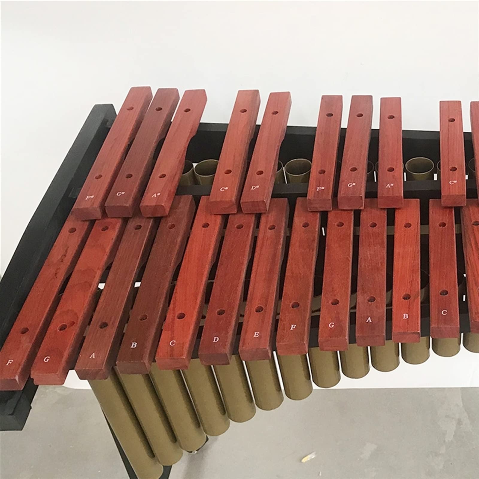 Strumento A Percussione Xilofono A Tubo Sonoro A 32 Bande Pianoforte A Bussare Professionale Piastra in Alluminio Pianoforte Suonare Il Pianoforte xilofone Musical