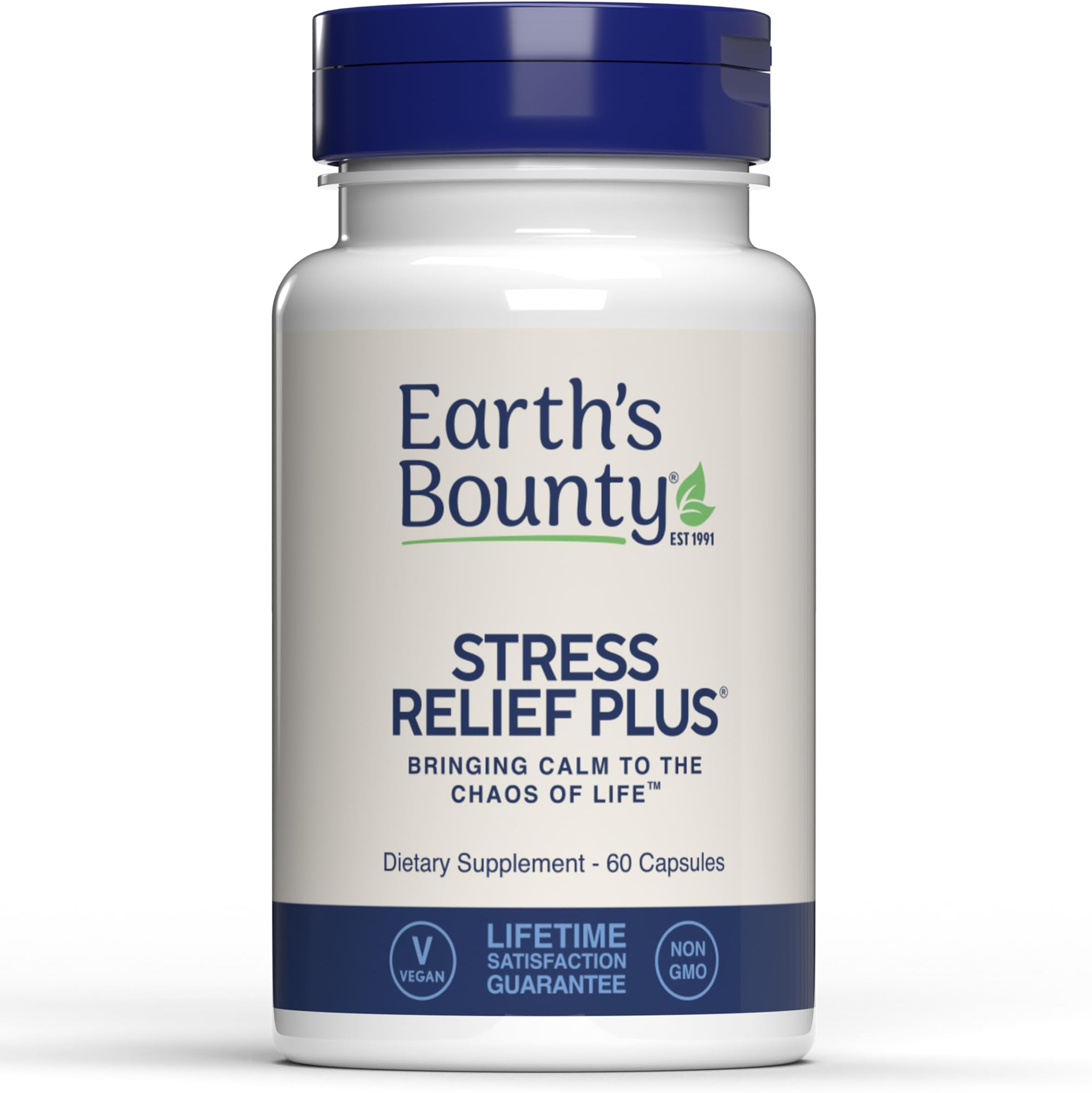 Earth's Bounty Stress Relief Plus, 60 Count