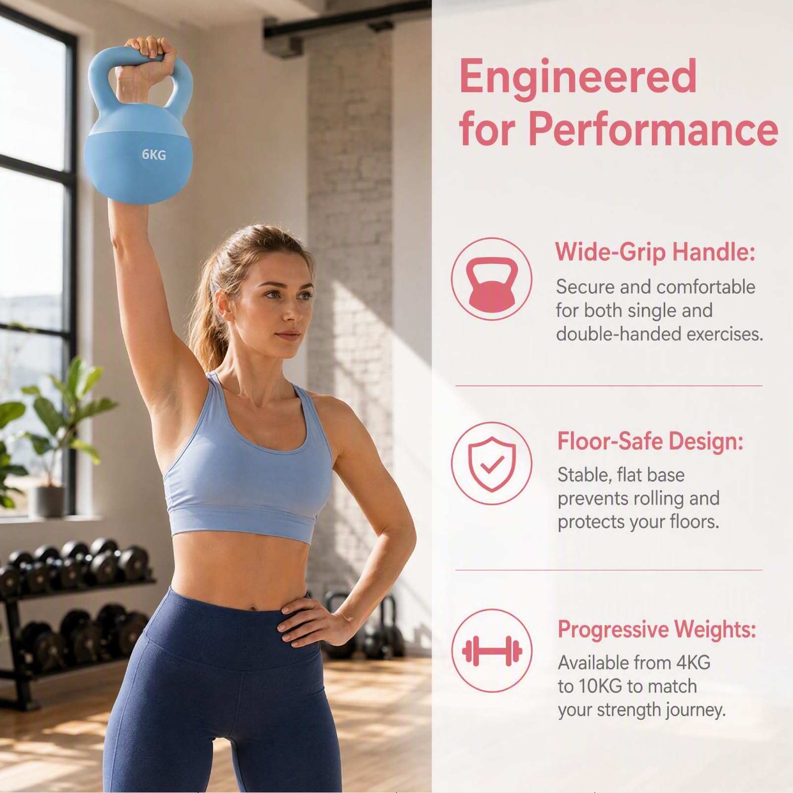 ZhaoCo Kettlebell Morbida, Pesa Russa per Fitness in Casa