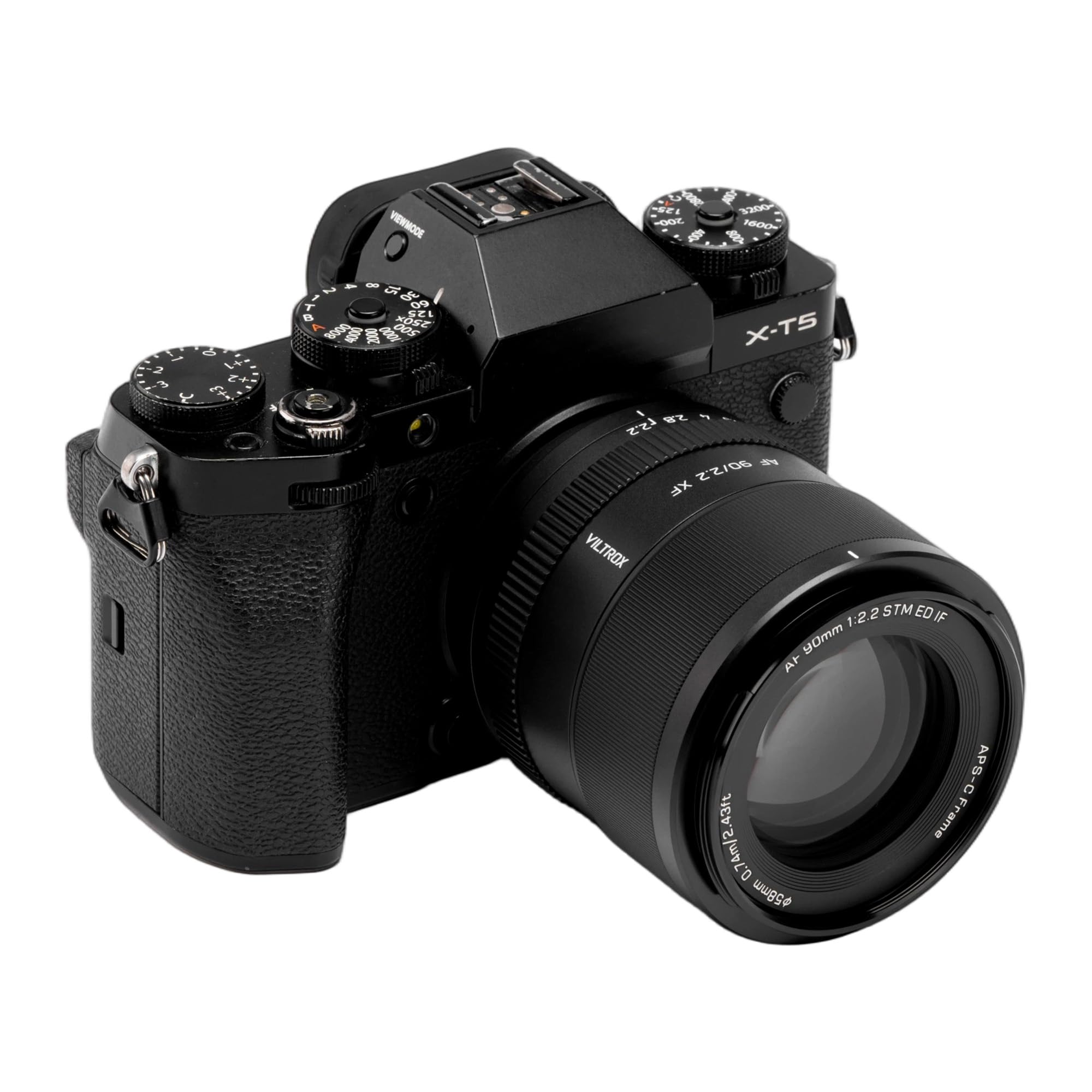 VILTROX 90mm F2.2 XF EVO Objektiv, AF 90mm f2.2 für Fuji X Mount, Autofokus APS-C Objektiv für Fujifilm X-M5 X-E5 X-S20 X-T5 X-T30 II X-T50 X-H2 S X-T4