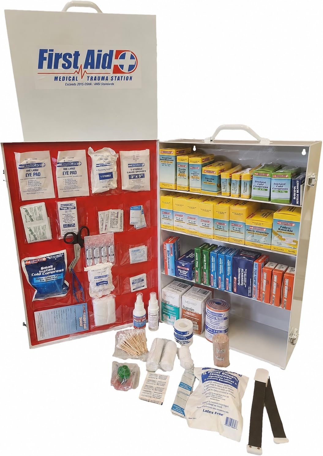 Amazon.com: Rapid Care First Aid 80099 4 Shelf All Purpose First