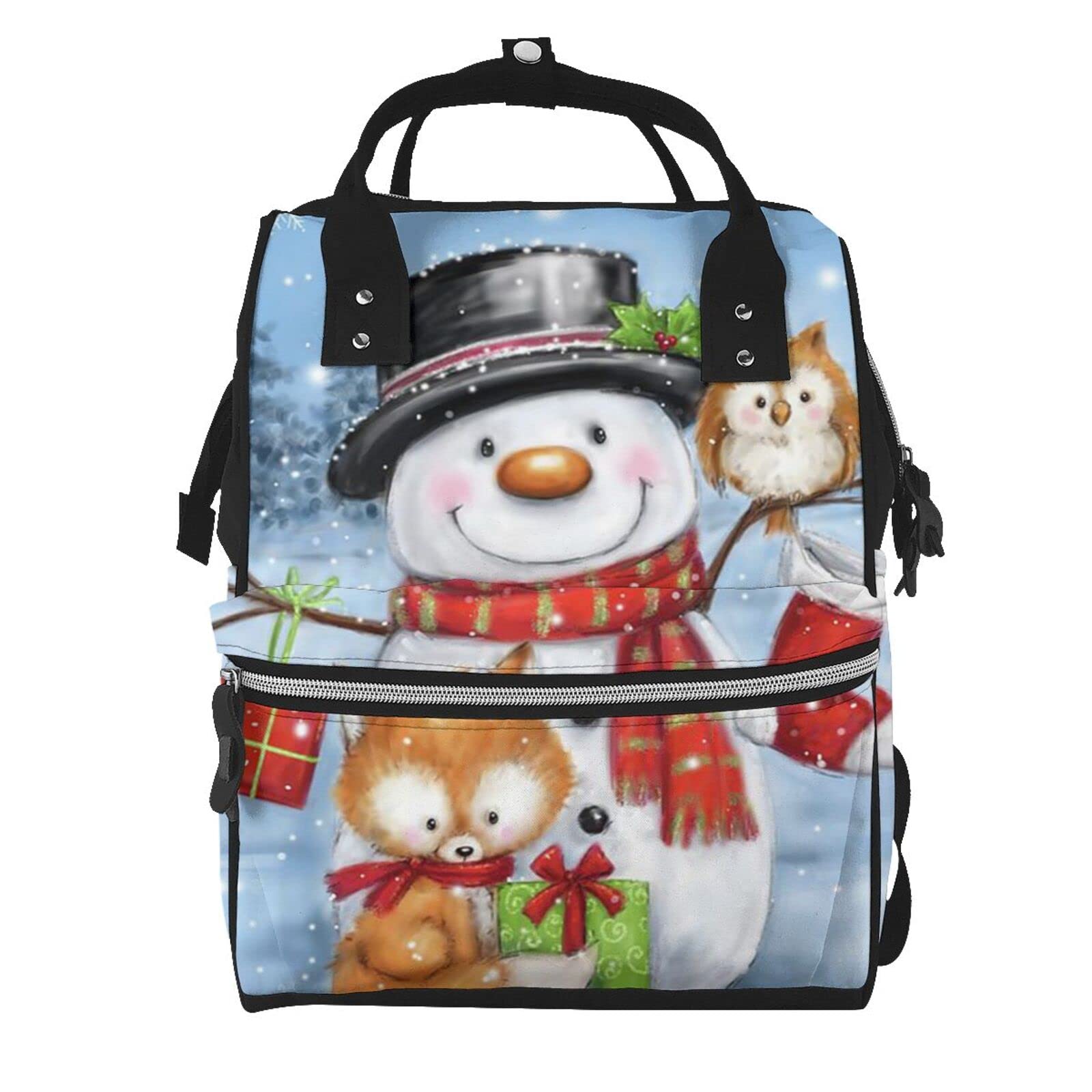 Sac à dos à langer hibou parfait pour les sorties poussette avec bébé - 7