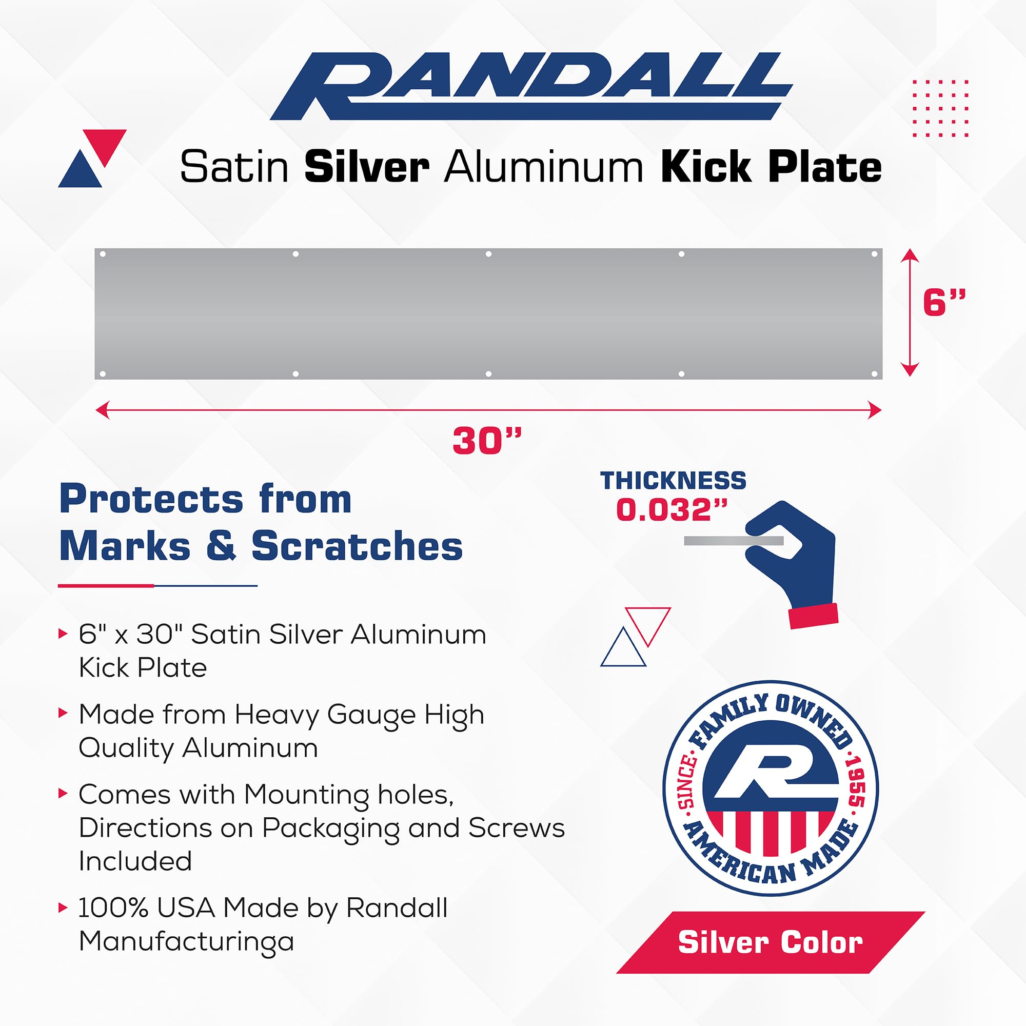 Amazon | Randall Manufacturing Co., Inc | サテンシルバーキック