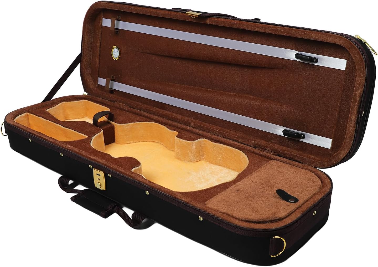 Amazon.com: Violin Case 4/4 Full Size, Violin Case with Hygrometer ...