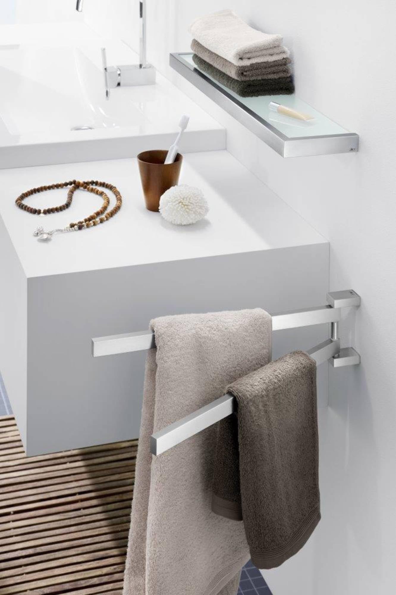Amazon.co.jp: ZACK｜ツァック 40385 LINEA bathroom shelf バスルーム