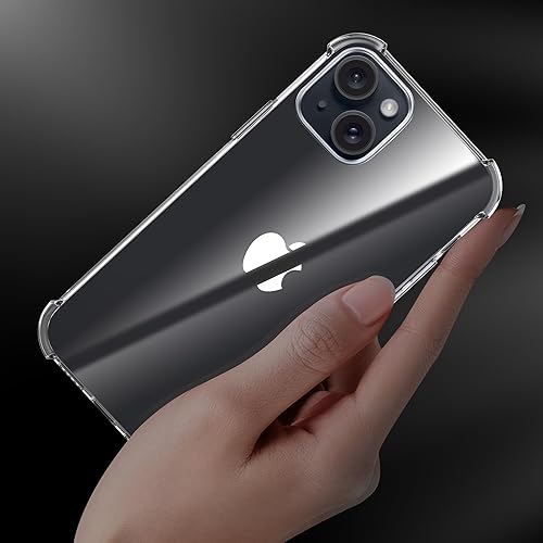 Miniatura 6 de Migeec Funda transparente para iPhone 15 Plus, a prueba de golpes, funda protectora para iPhone 15 Plus, 6.7 pulgadas
