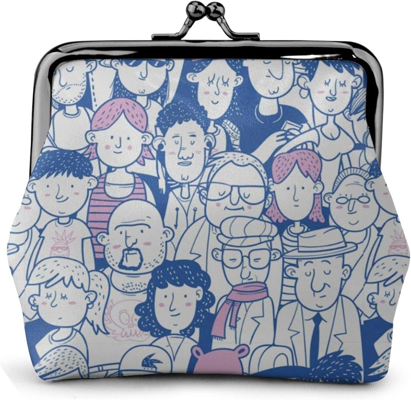 小銭入れ おすすめ がま口 財布 Puレザー コインケース 小銭入れがま口 カエル口 ミニ財布 小 化粧品バッグ がまぐち財布 大容量 ファッション 面白い レディース 可愛い メンズ 便利 かわいい 丸型 薄型 本革 収納小物 人気