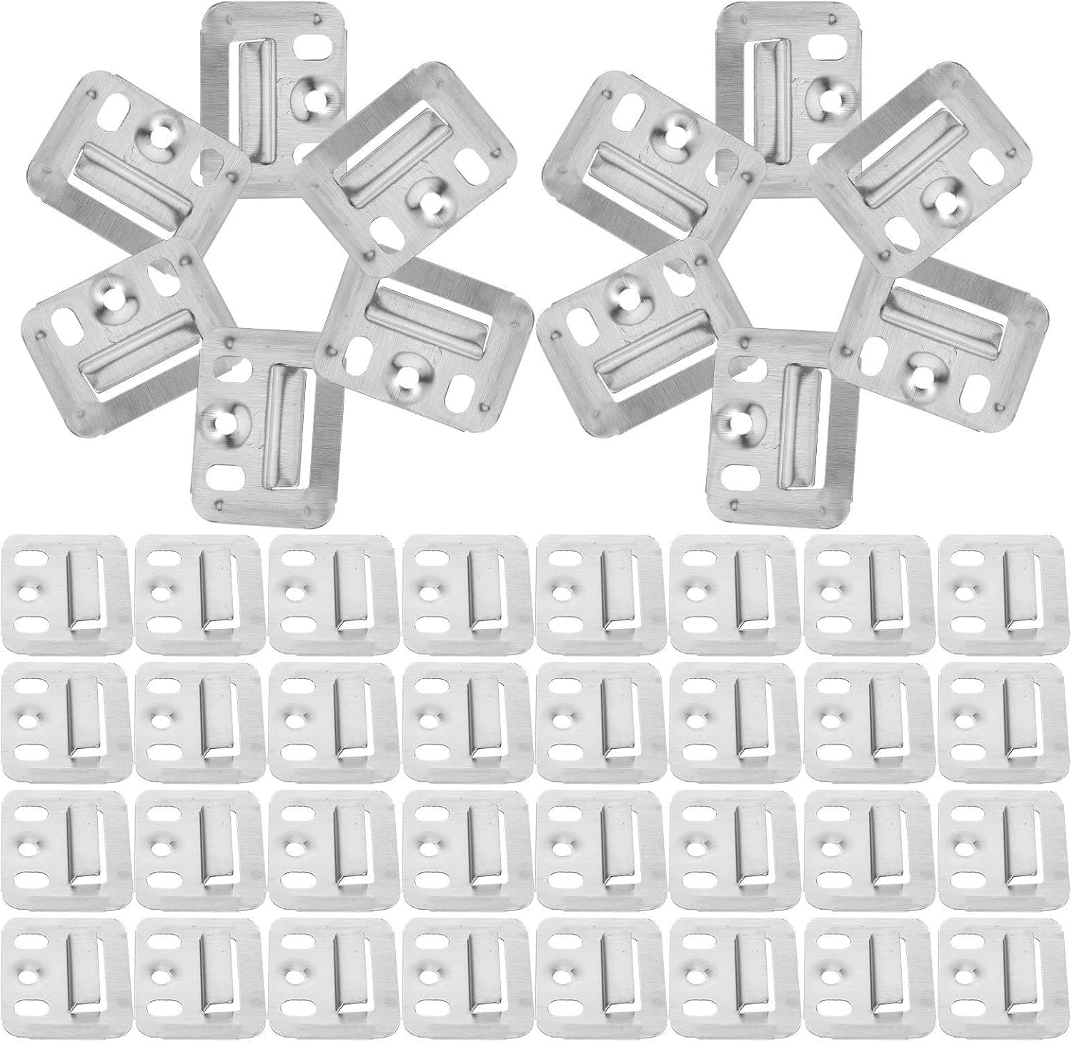 Integrated Wall Panel Clamp Fixing Clip 400pcs Stainless Steel