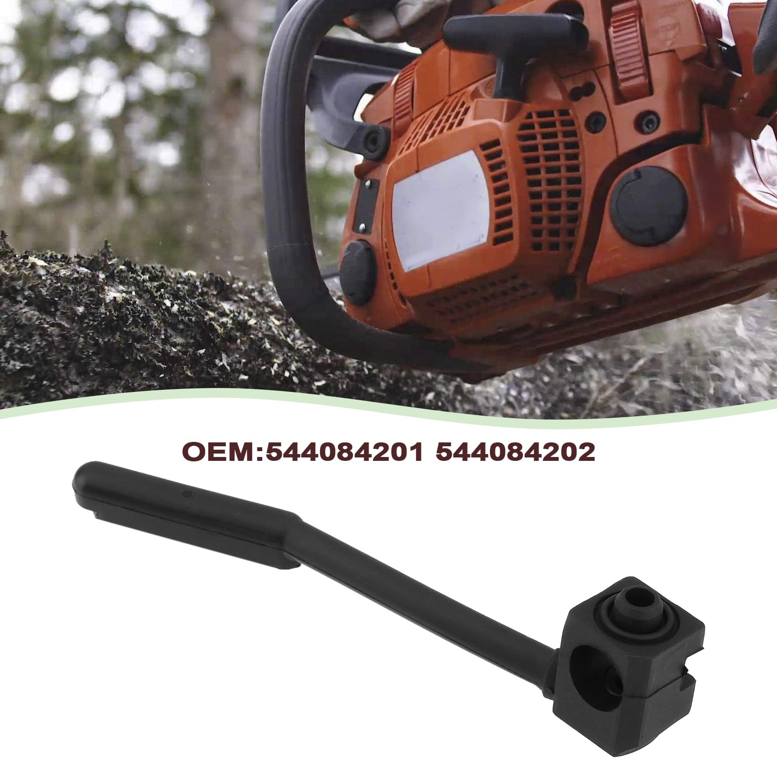 SG Store Chainsaw Parts Oil Hose 2-Stroke Engine Oil Hose 544084201 544084202 Compatible with Husqvarna 435 440 445 445e 450 445EII 450EII CS2240 CS2245 - Image 2