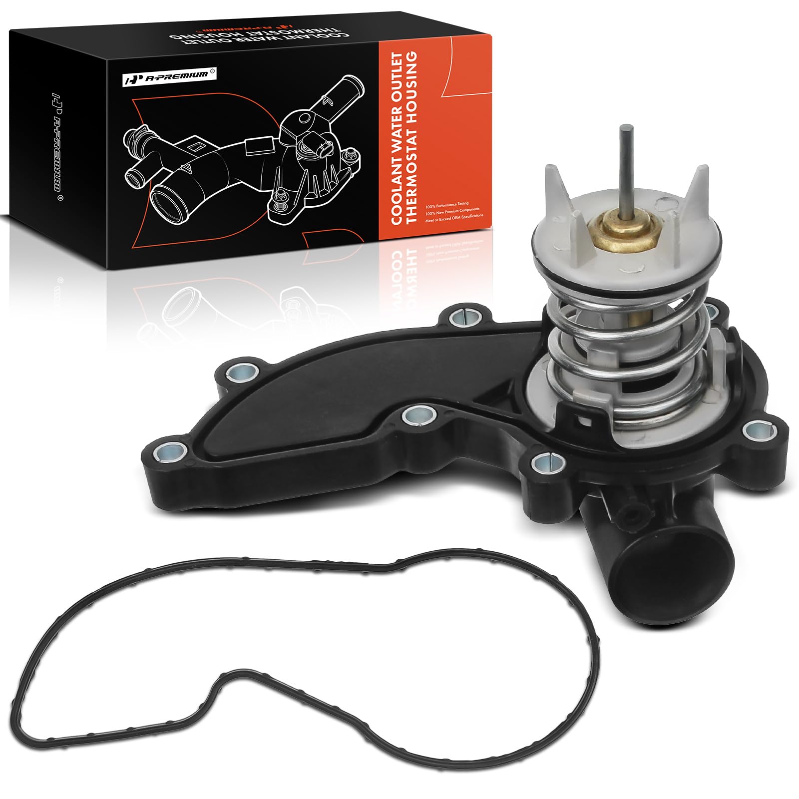 Amazon.com: A-Premium Engine Coolant Thermostat Housing Assembly 