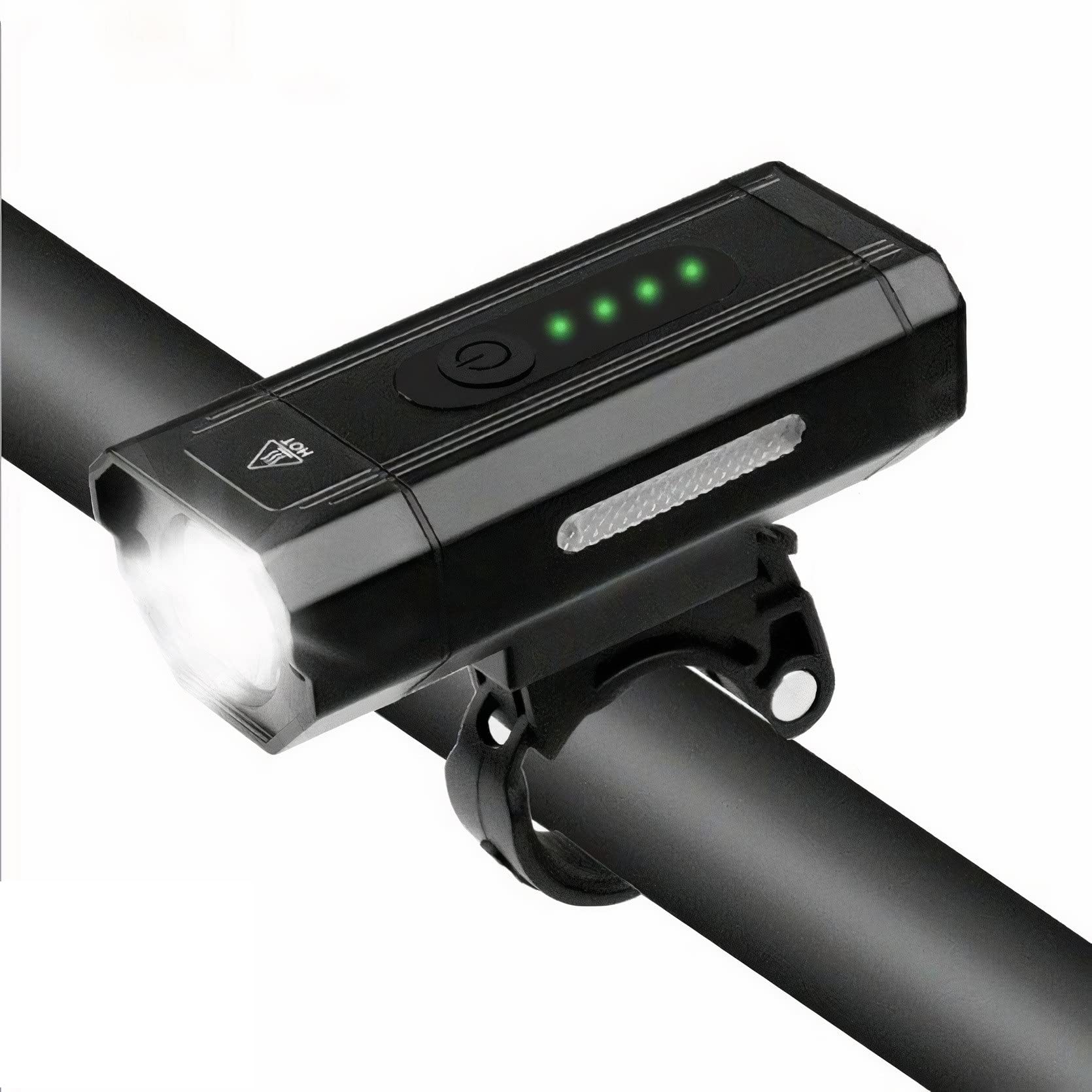Linist Super Bright LED Bicycle Light, Bicycle Headlight Outdoor Light Rechargeable Warning Light with Power Display (B0BDSJCH9M) Amazon Price History, Amazon Price Tracker