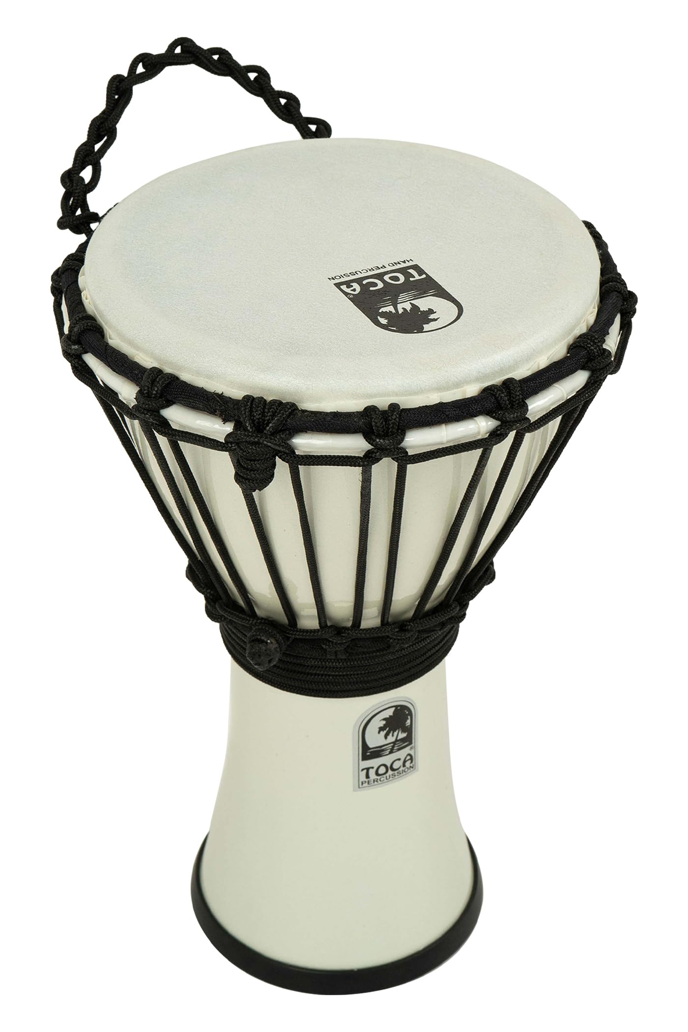 Toca Djembe Freestyle Colorsound Metallic White TFCDJ-7MW