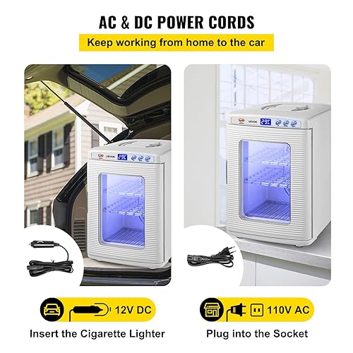 Miniatura 15 de Happybuy – Incubadora de reptiles de 845.34 fl oz (25 L), incubadora para laboratorio científico, con enfriamiento y calefacción 41 - 140 °F