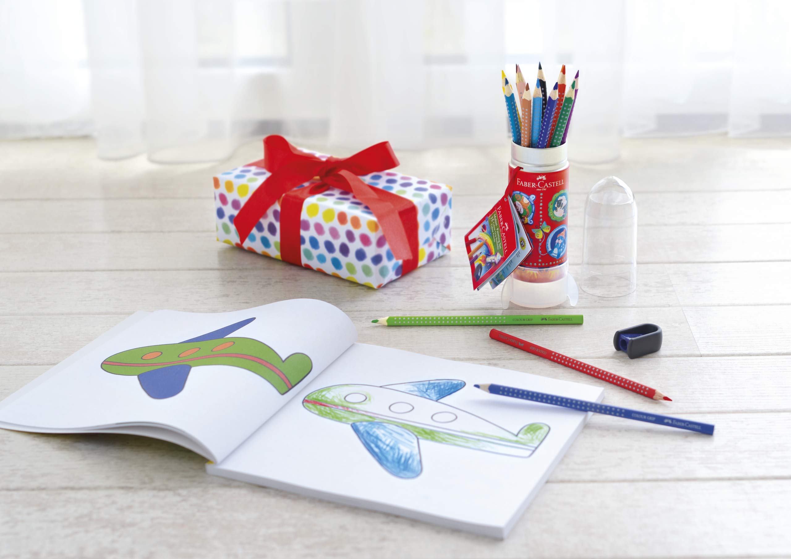 Faber-Castell Grıp Boya Kalemi Roket, 15 Renk
