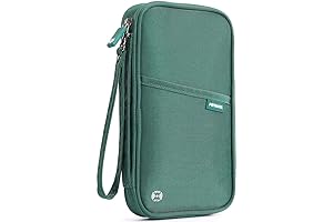 P.Travel Series RFID Travel Passport Wallet with Credit Card Slots for Family...