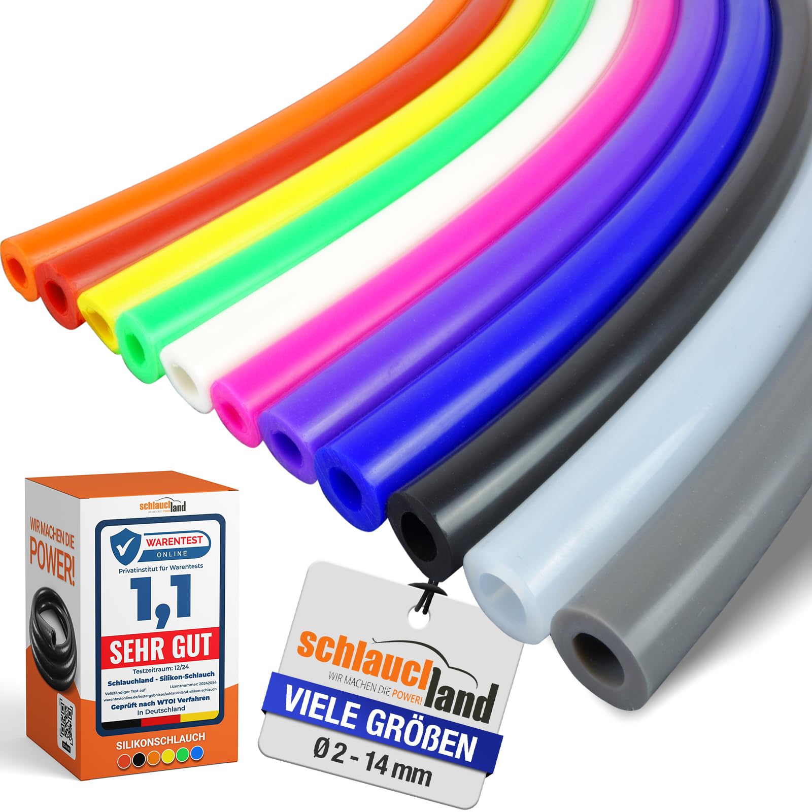 Riisoyu Vakuumschlauch 3m - Silikon Schlauch 3mm/7mm Für Auto & Industrie