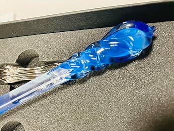 ガラス工房 LUC ガラスペン ゴースト Amazon | ガラス工房LUC ガラスペン ゴースト ブルー | 筆ペン