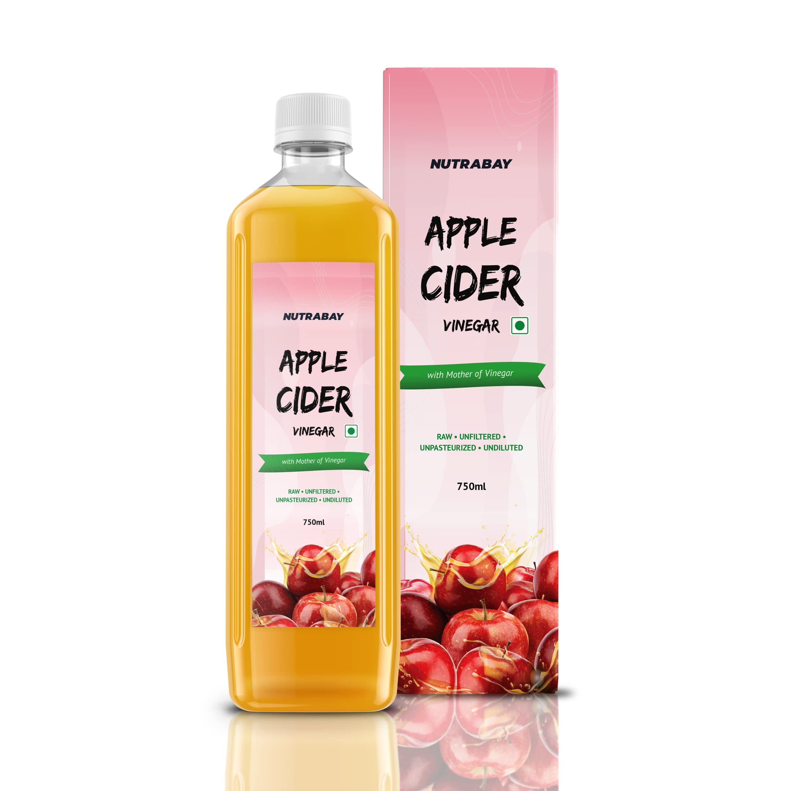 Nutrabay Wellness Apple Cider Vinegar - ACV with Mother of Vinegar | Raw, Unfiltered, Unpasteurized - 750 ml (B0B6DRQXLW) Amazon Price History, Amazon Price Tracker