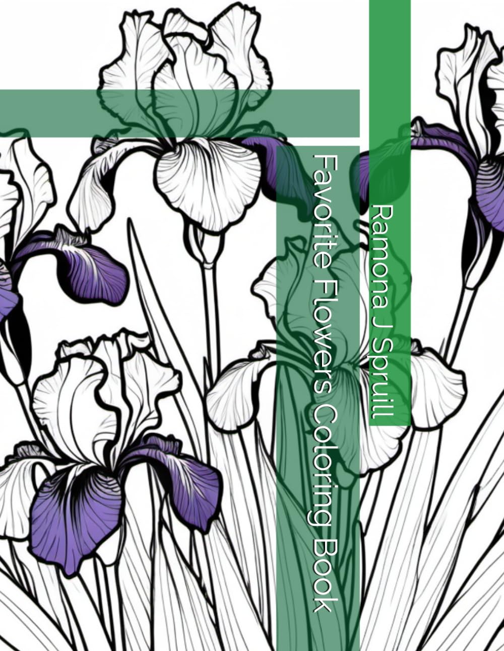 Favorite Flowers Coloring Book