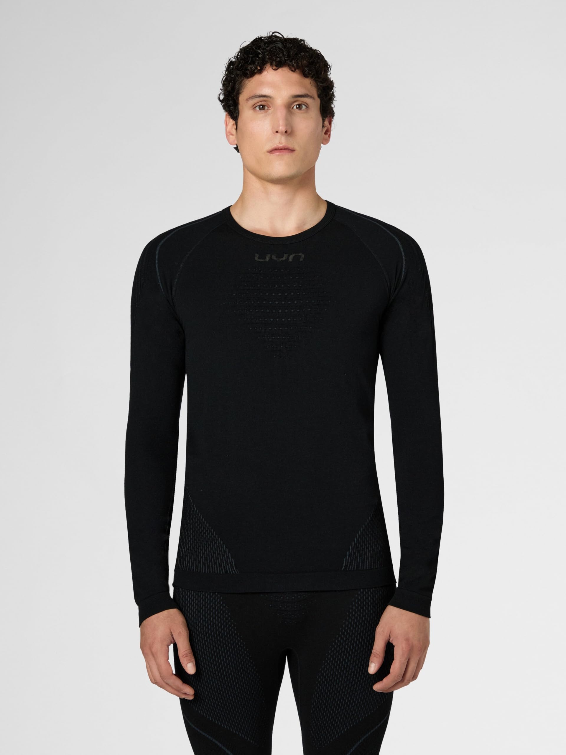 UYN Koszulka Henley Mężczyźni Maglia Termica Evolutyon Biotech