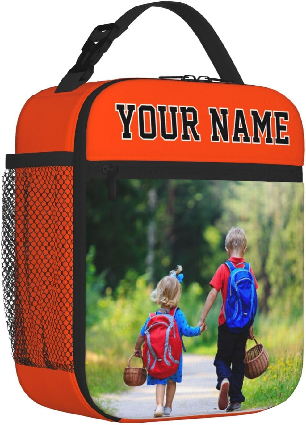 Design Your Lunch Box add Your Like Pictures text logo custom Lunch Bag With Name reusable Insulated Lunch Box Use On Whether It's Work Travel Picnics outdoor Activities B029