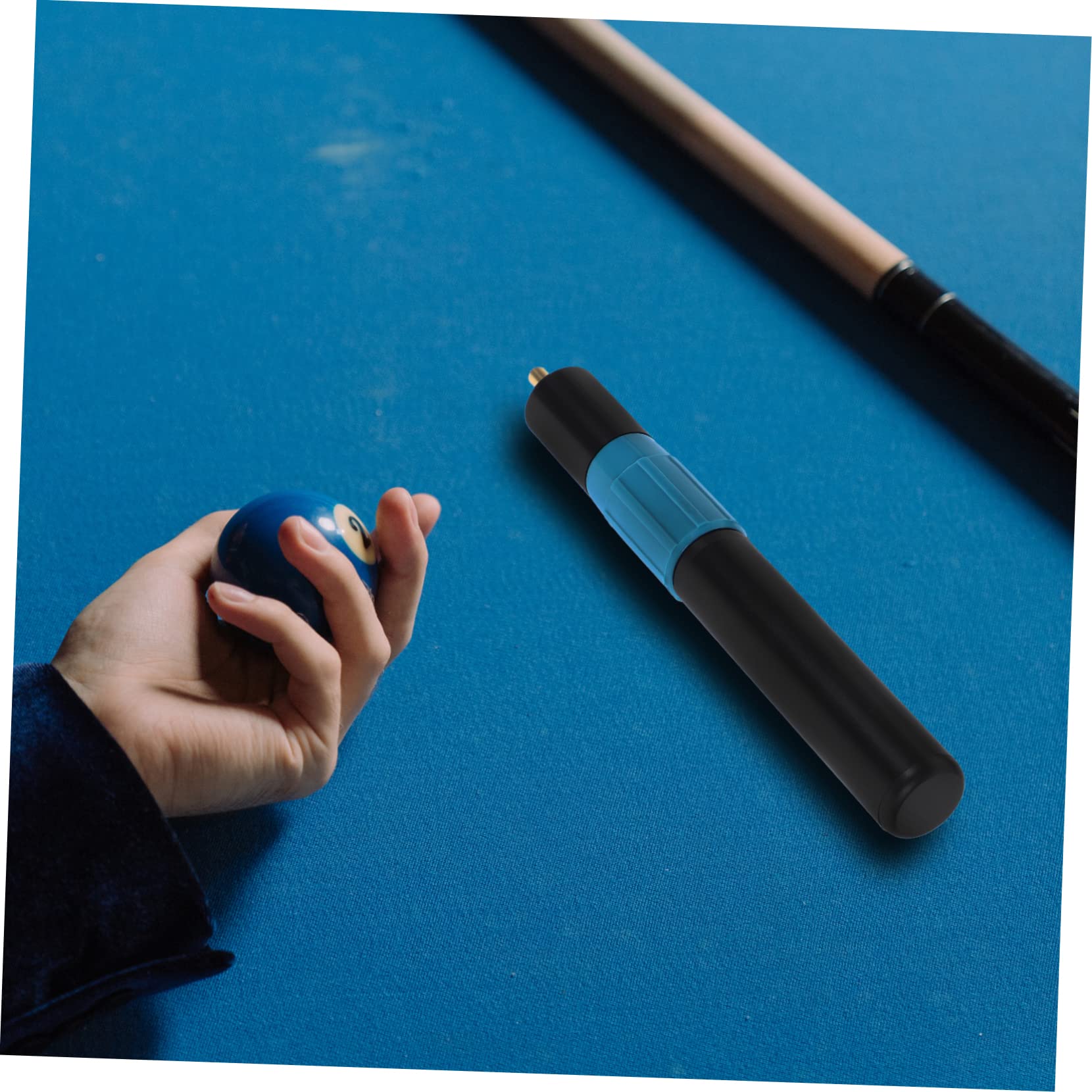 HANABASS Rallonge De Queue De Billard Poignée D'extension De Billard Boules De Billard Tige D'extension De Queue Rallonge De Billard Télescopique Accessoires De Billard Plastique