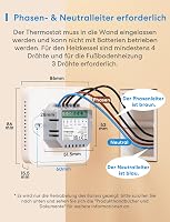 Meross Okos Termosztát Kazánhoz - WiFi Fűtésszabályozó Siri és Google Hangvezérléssel, LED Érintőkijelzővel, Távvezérelhető, Fehér 6