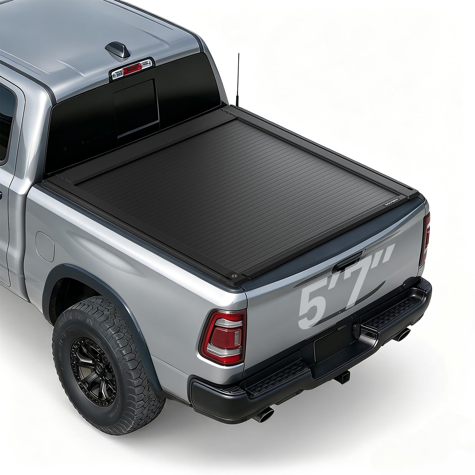 WOLFBOX Power Retractable Tonneau Cover for 2019-2026 Dodge Ram 1500