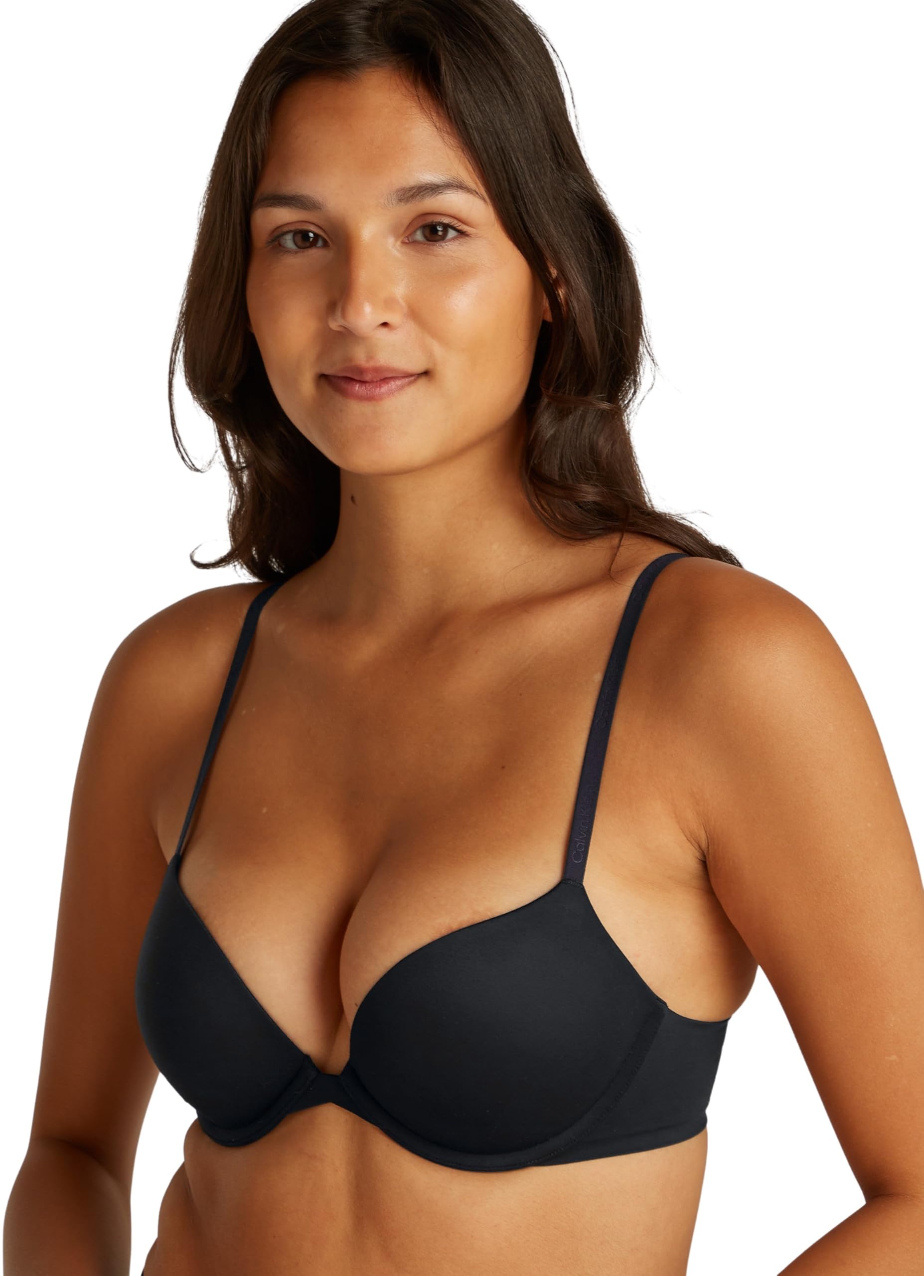 Calvin Klein Donna Reggiseno Scollato con Push-up