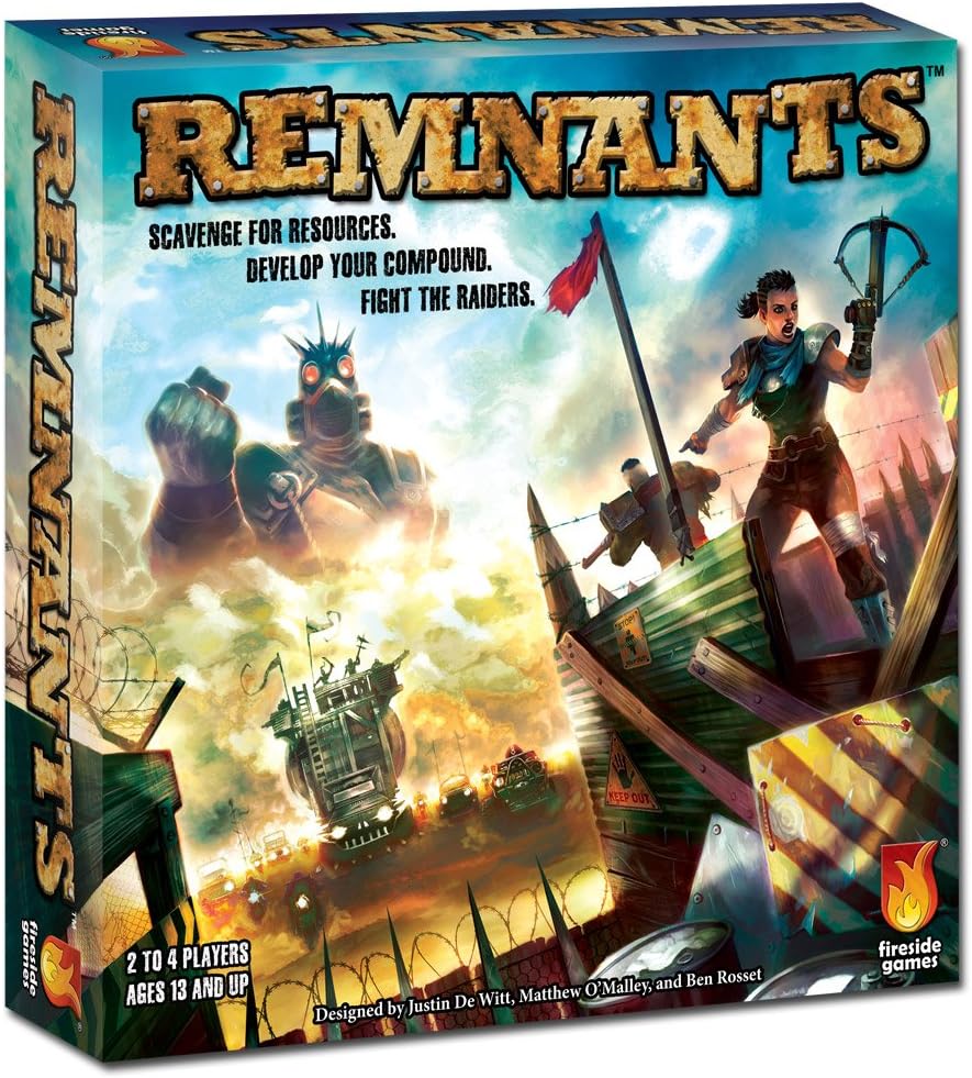 Fireside Games Remnants Board Game - Board Games For Families - Board Games For Kids 10 And Up