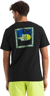 The North Face Men's Stay Exploring Short-Sleeve Tee - Casual Graphic T-Shirt, Regular Fit, Soft Cotton Fabric