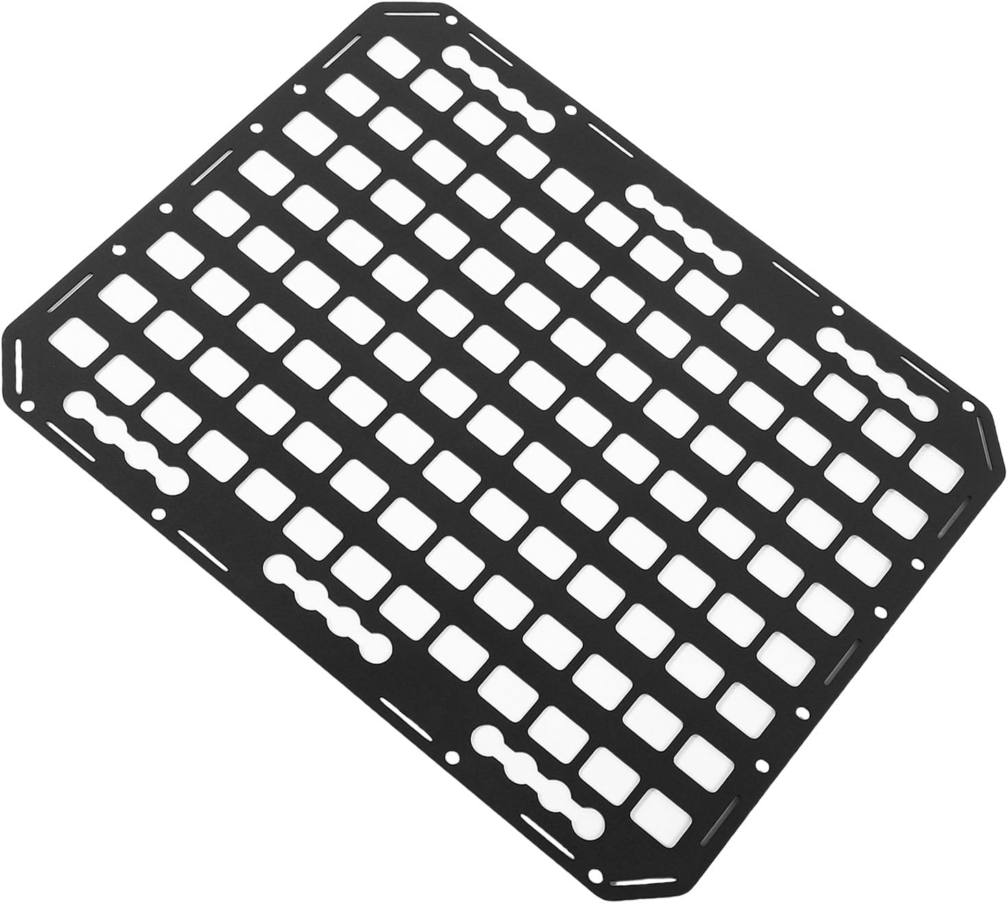 Molle Panels for Vehicles, Truck Mount Rack Organizer, Modular Storage Plate Auto Interior Accessories, Ideal for Truck Pickup SUV