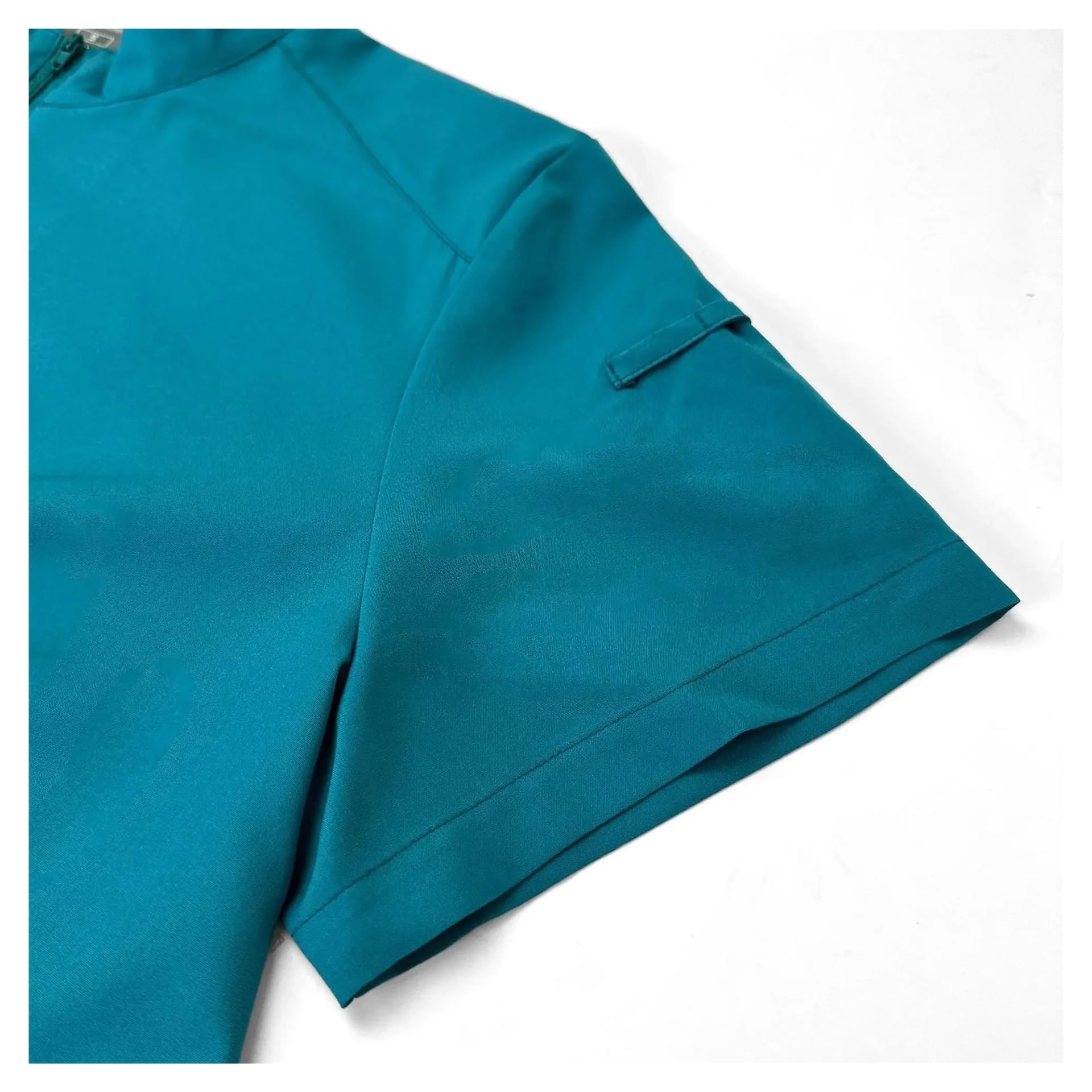 Monos Médicos Uniformes for Mujer Conjuntos de Bata for Hospital Médicos Enfermeras Accesorios Clínica Dental Salón de Belleza SPA Ropa de Trabajo Tela(Deep Blue,XL)