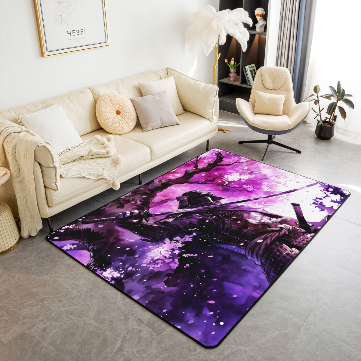 Tapis de sol avion rétro bleu pour transformer la chambre d'enfant