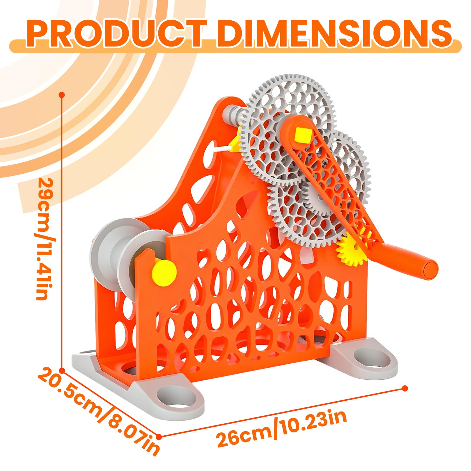 Bobinadora De Filamentos 3d, MáQuina Para Bobinar Y Rebobinar Filamentos Para Preparar Y Bobinar Hilos De Coser Y Alambres De Soldadura (Versión con manivela)