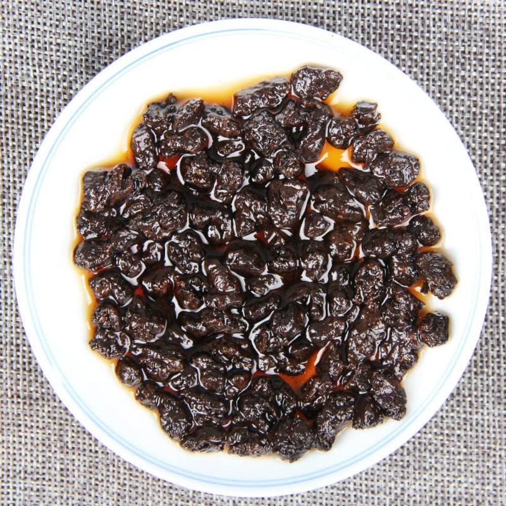 Herbata Fossil 100g Puerh Gotowana Herbata, Mała Puszka Herbaty Pu 'er, Unikalny Urok Herbaty