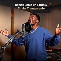 Vista 2 de Kit de micrófono USB 192KHZ/24BIT Enchufa y usa MAONO AU-A04 USB para computadora, micrófono cardioide y condensador de podcast micrófono