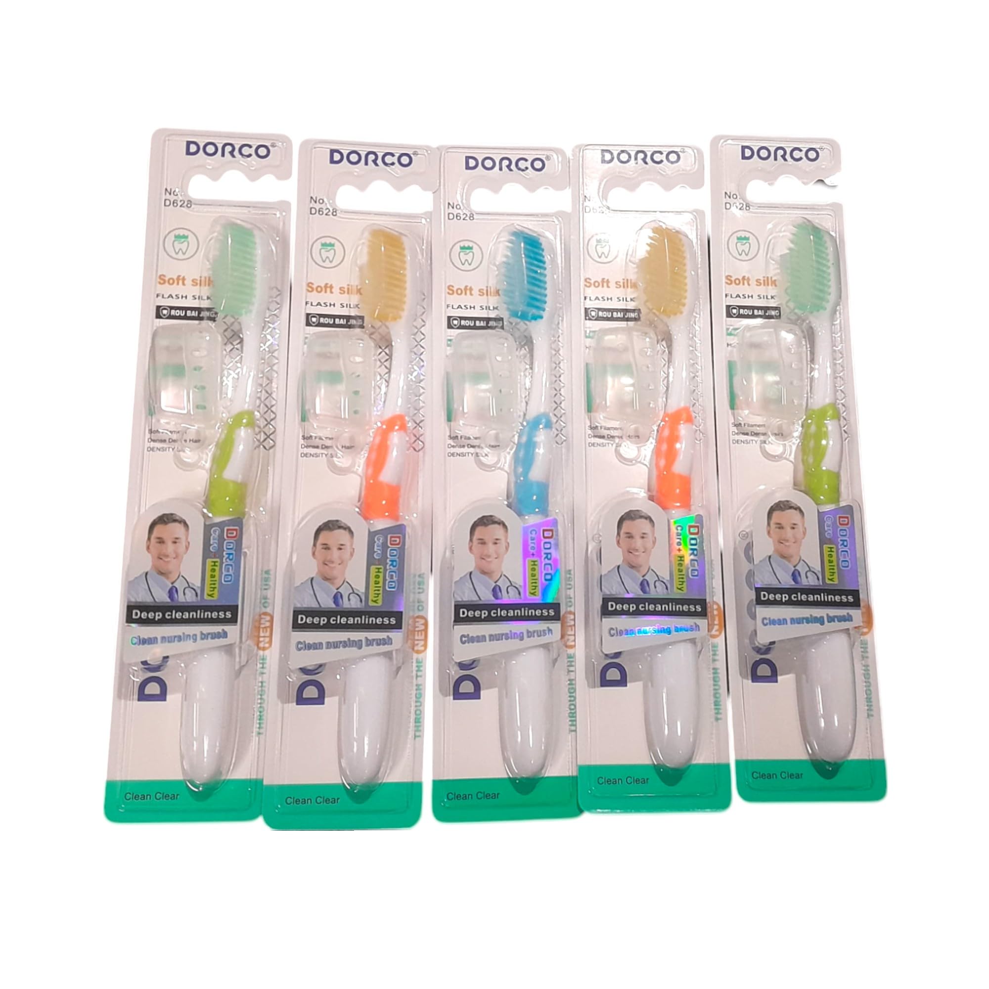 generic TOOTHBRUSH - Premium Ultra-Soft Toothbrush for Adults & Kids | Deep Cleaning, Gentle on Gums | Ergonomic Handle | Pack of 5-picture-15