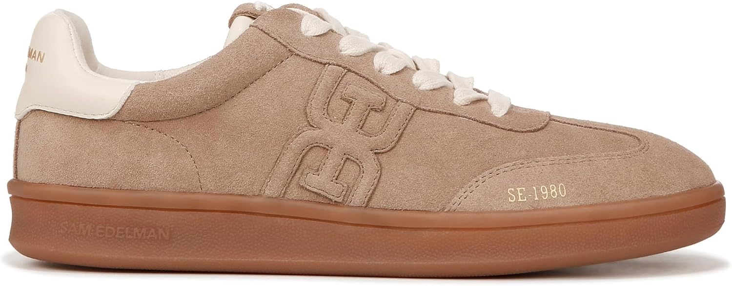 Sam Edelman Women's Tenny Taupe Suede 9 Medium
