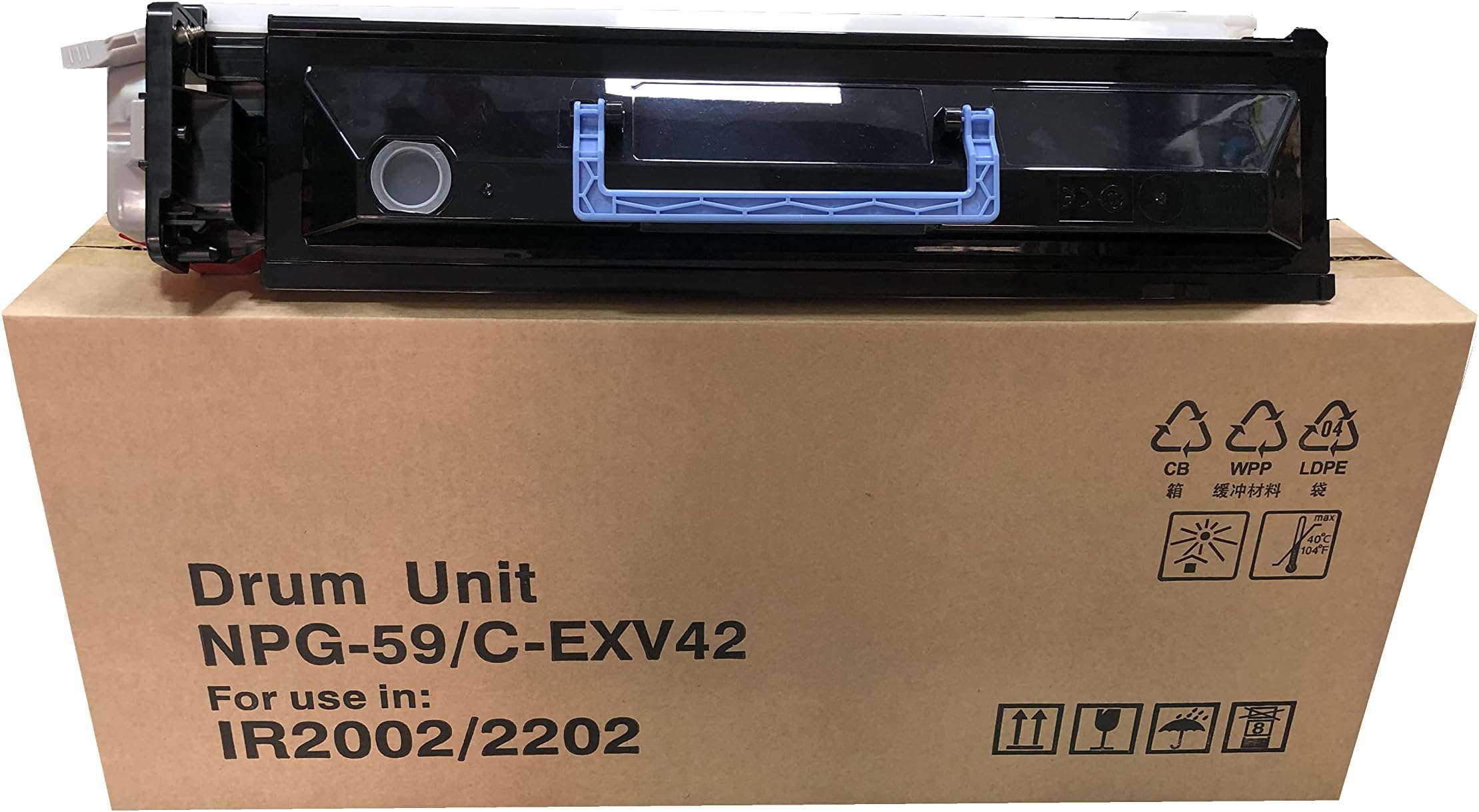 JET TONER NPG-59 Black Compatible Drum Unit Cartridge Compatible for Canon 2002, 2002N, 2002L, 2002G, 2004, 2004N, 2006N, 2202, 2202L, 2202N, 2202DN, 2204N, 2206, 2206N Printer
