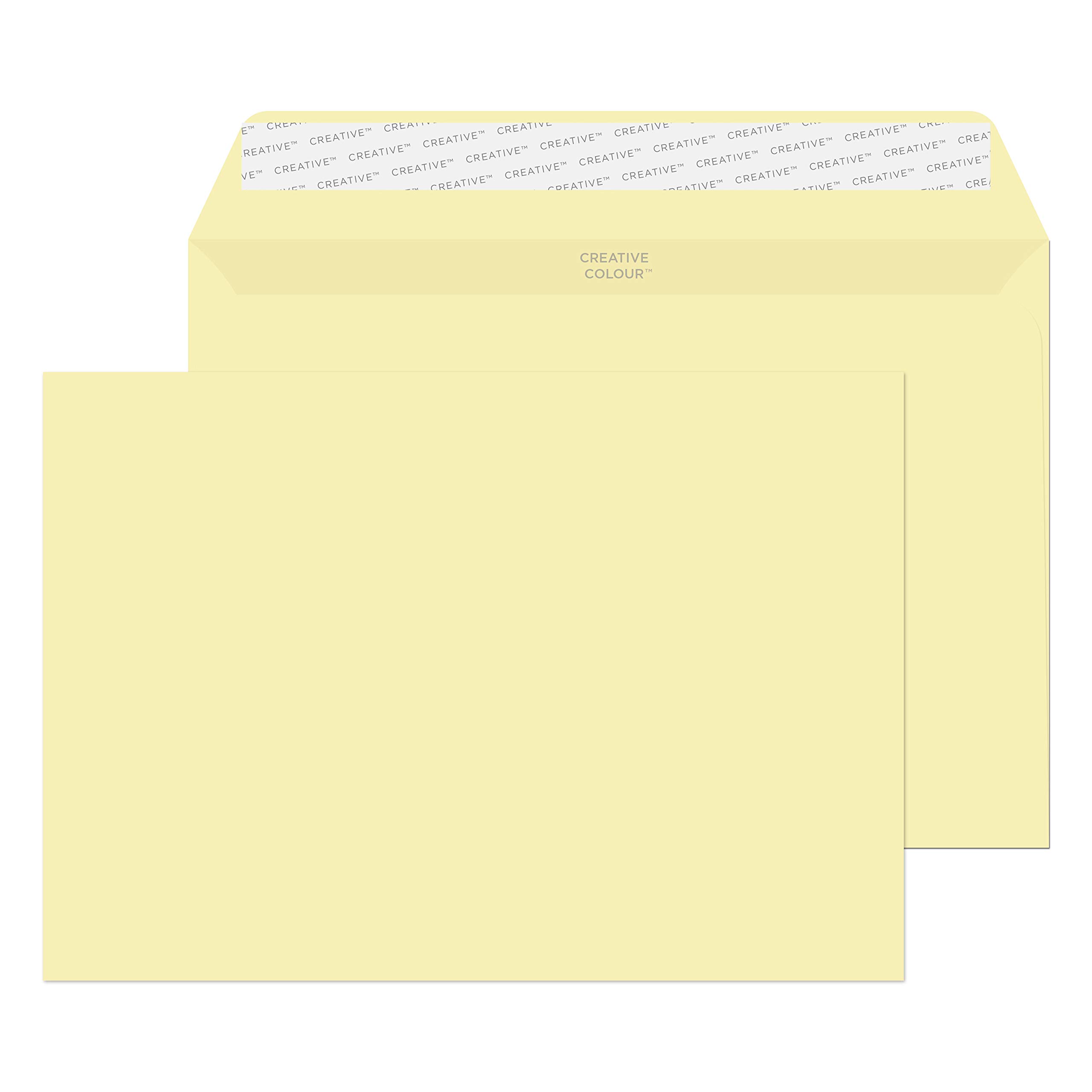 Blake Creative Colour C5 162 x 229 mm 120 gsm Peel & Seal Wallet Envelopes (45353) Clotted Cream - Pack of 25 — image 1