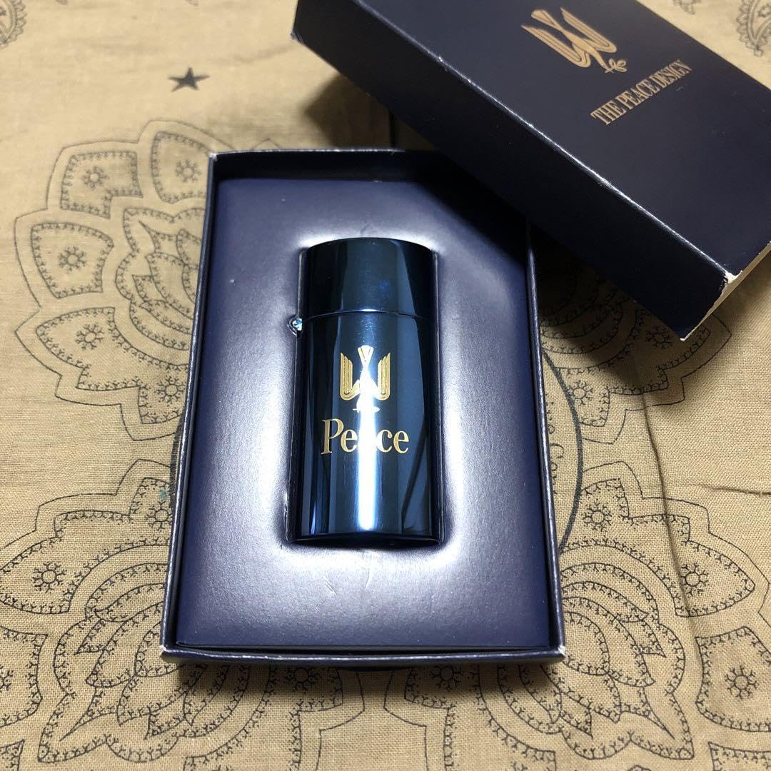 Amazon.co.jp: PEACE ピース オイルライター ブルーチタン 懸賞 