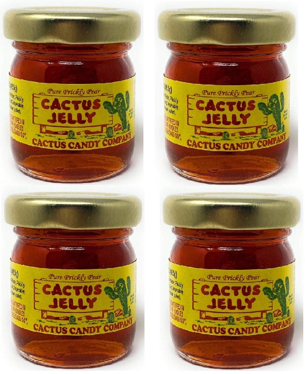 Pure Prickly Pear Cactus Jelly 1.5oz (4Pack)