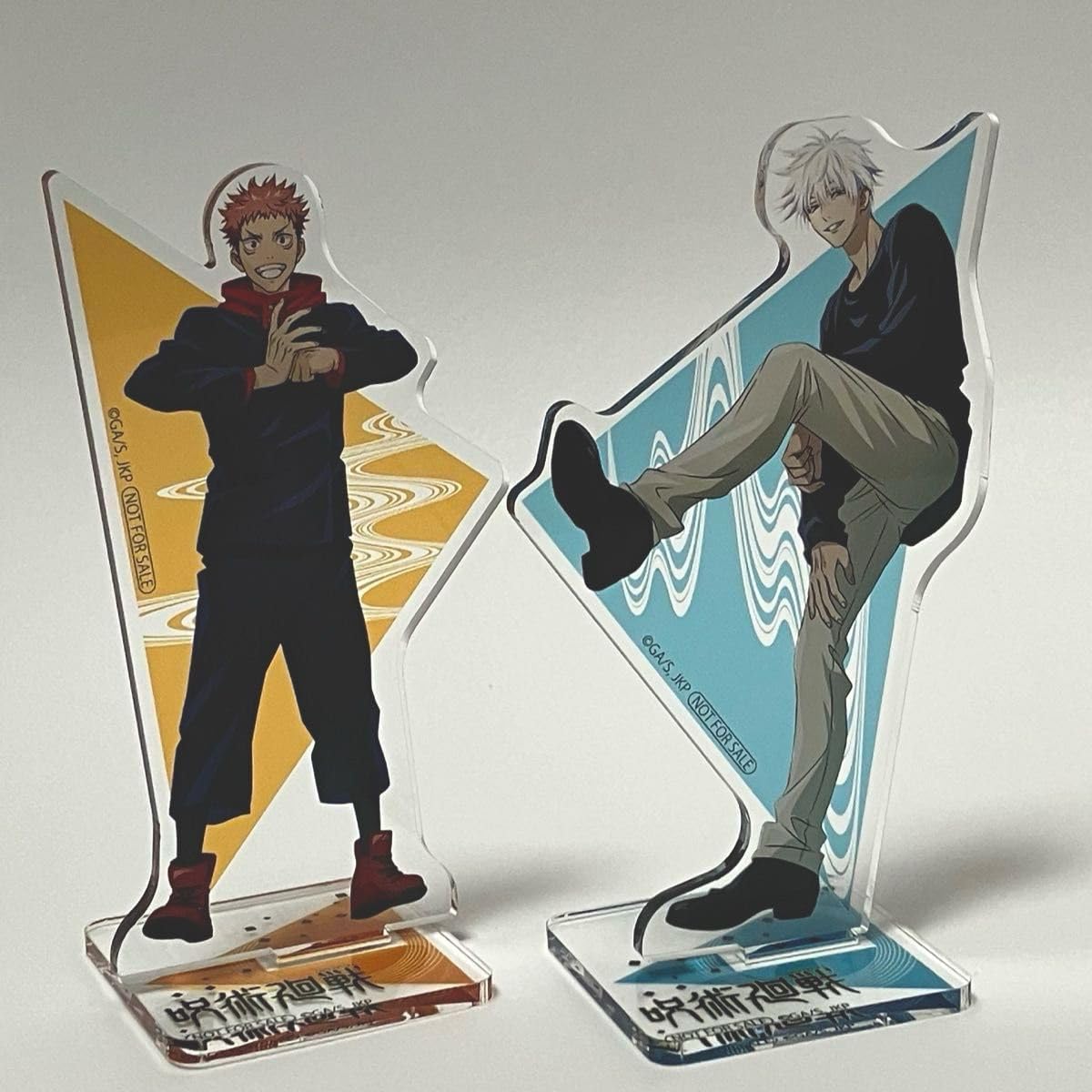 呪術廻戦 五条悟 虎杖悠二 アクリルスタンド アニメイト 全巻購入特典 Amazon.co.jp: 五条悟 虎杖悠仁 書き下ろしアクリルスタンド