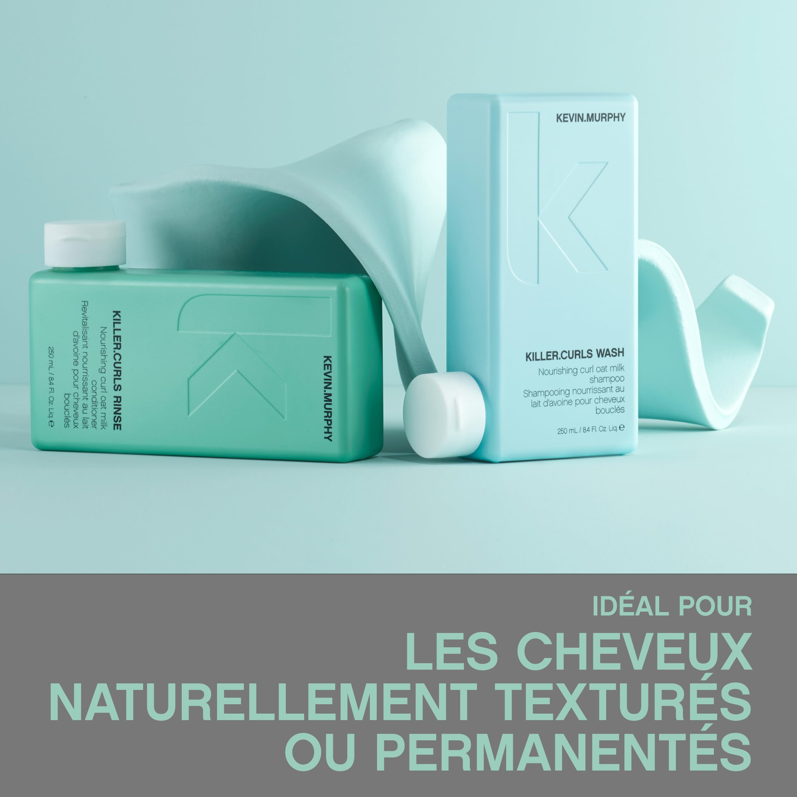 Kevin.Murphy Killer.Curls Rinse Lockenconditioner, 250ml | Hafermilch-Conditioner für Lockiges & Dauerwellen-Haar, Feuchtigkeit & Farbschutz, Vegan & Farbsicher