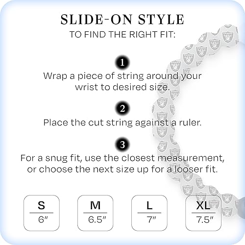 Miniatura 98 de Lokai NFL Football Collection - Pulseras de cuentas para hombres y mujeres, joyería de silicona, pulsera de moda para un ajuste cómodo