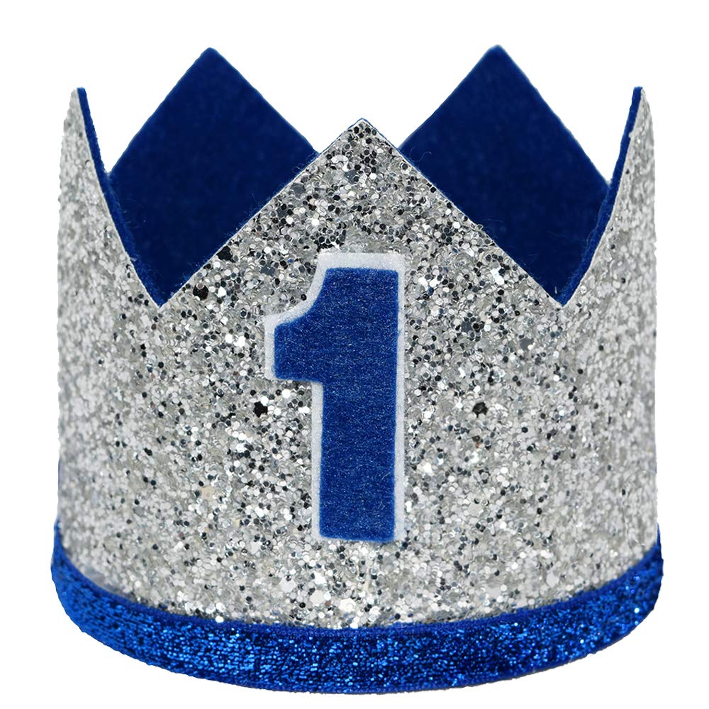 first birthday crown boy