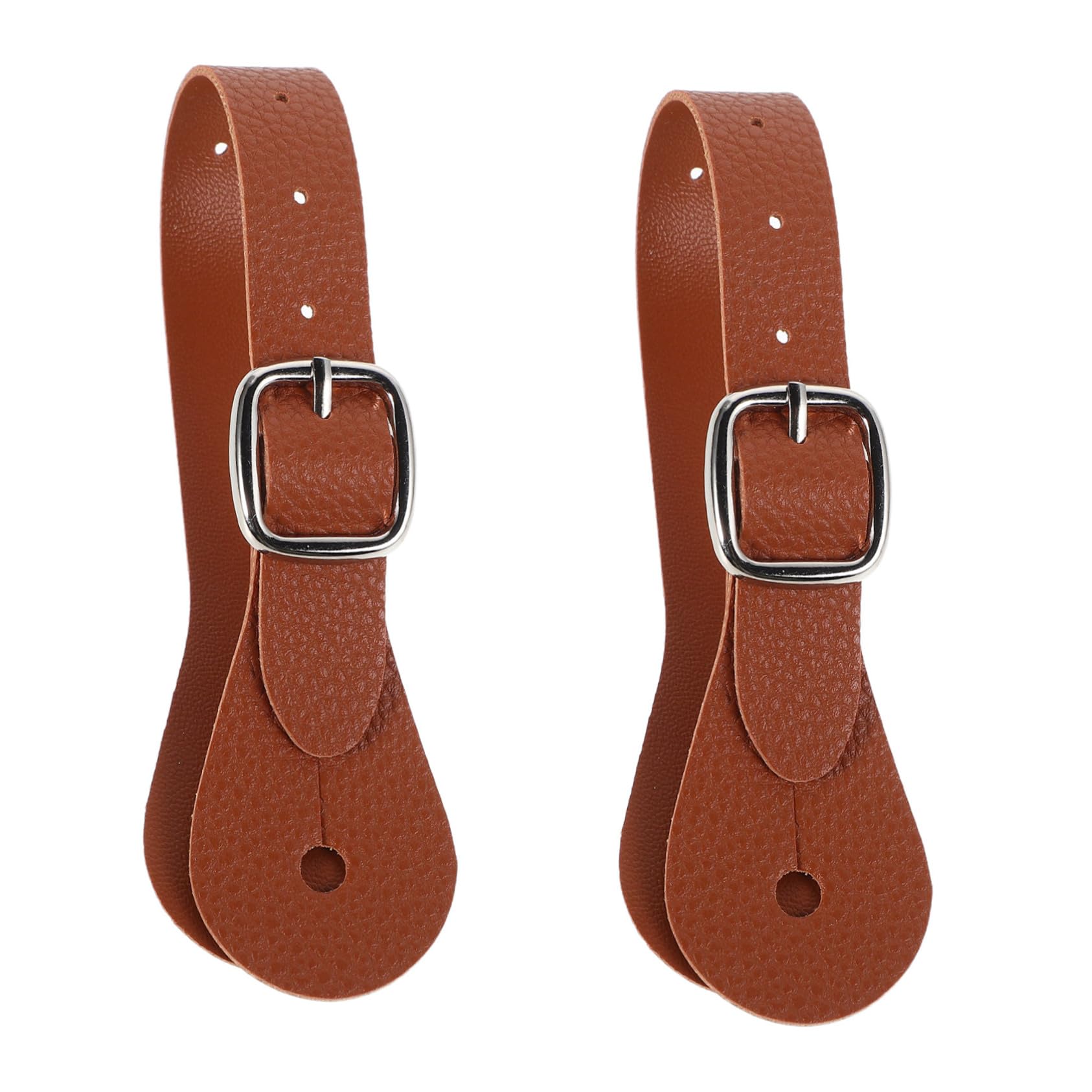 Milisten 2pcs Adjustable Spur Straps Horse Riding Gear for Comfortable Fit Professional Training Accessories for Outdoor Riding Sessions