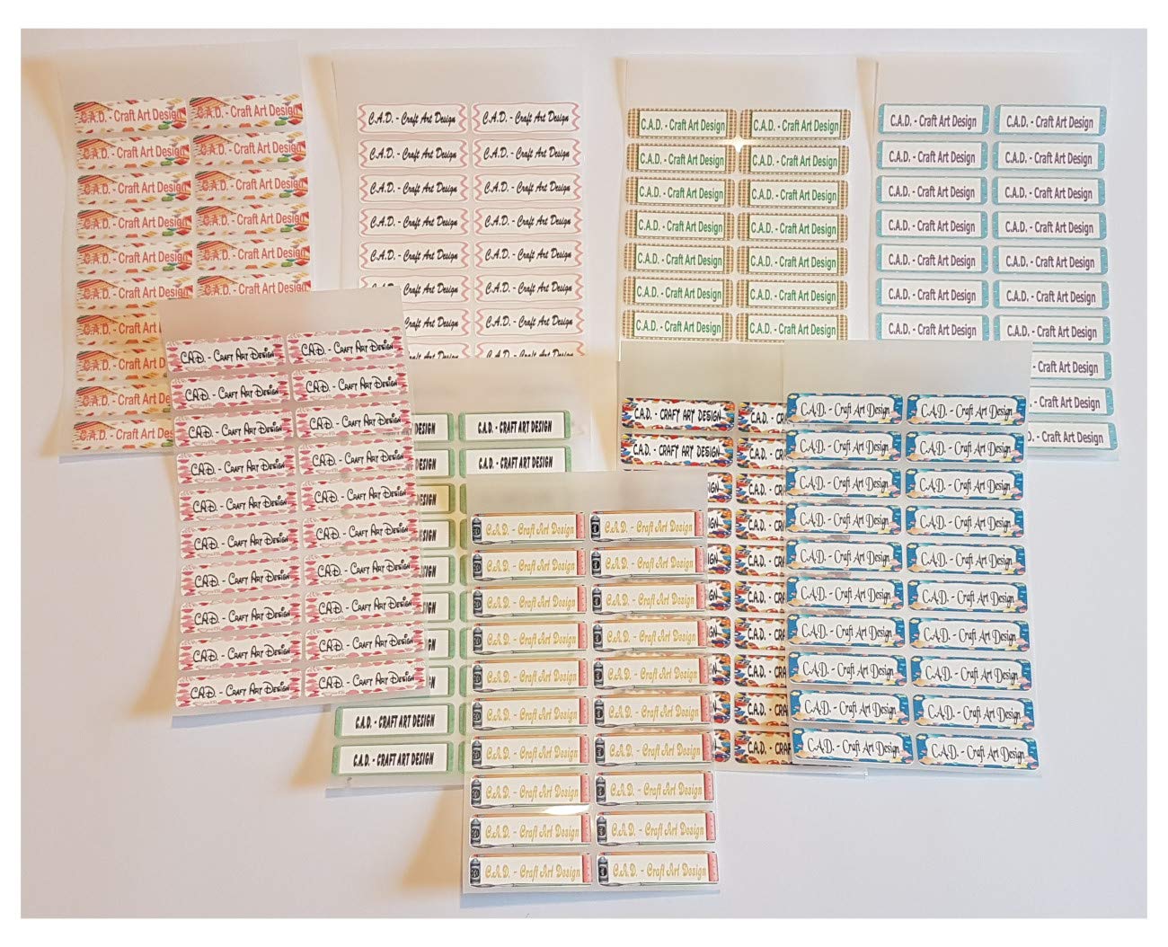 Iron On Labels Tags for Kids for Name Clothes School Uniform Label